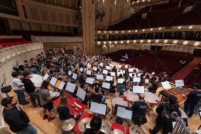 student band on stage